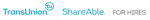 TransUnion | ShareAble. For Hires logo