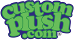 Custom Plush logo
